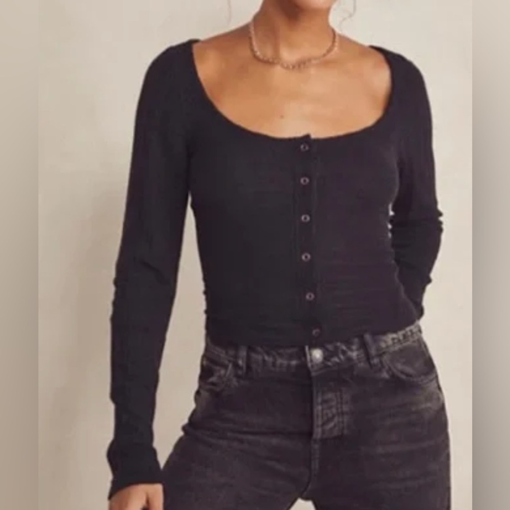 FREE PEOPLE Cabin Ready Cardigan EUC